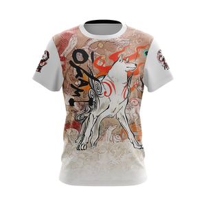 Okami New Version Unisex 3D T-shirt   