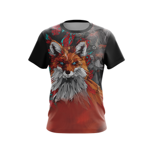Aesthetic Fox Unisex 3D T-shirt   