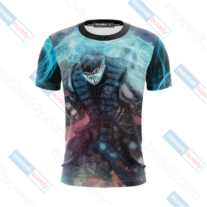 Mortal Kombat Sub-Zero Unisex 3D T-shirt   