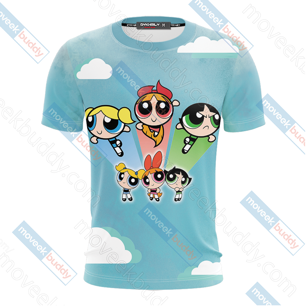 The Powerpuff Girls Unisex 3D T-shirt   