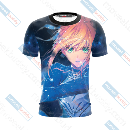 Fate/Stay Night Saber 3D T-shirt   