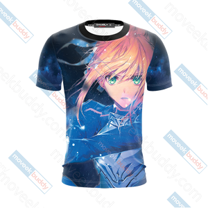 Fate/Stay Night Saber 3D T-shirt   