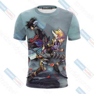 Kingdom Hearts New Version Unisex 3D T-shirt   