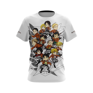 Attack on Titan New Unisex 3D T-shirt   