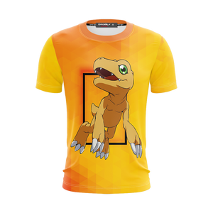 Digimon - Greymon Unisex 3D T-shirt   