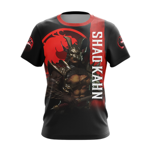 Mortal Kombat Shao Kahn Unisex 3D T-shirt   