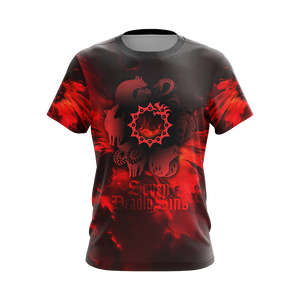The Seven Deadly Sins Unisex 3D T-shirt   