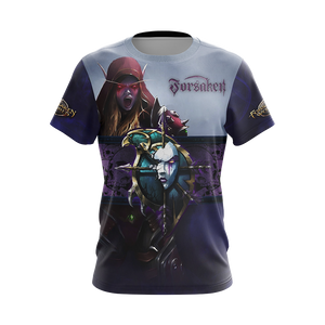 World Of Warcraft - Forsaken Unisex 3D T-shirt   