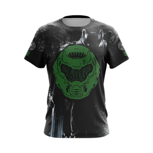 Doom - Slayers Club Unisex 3D T-shirt   