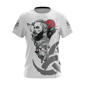 Vikings- Ragnar Lodbrok Unisex 3D T-shirt   