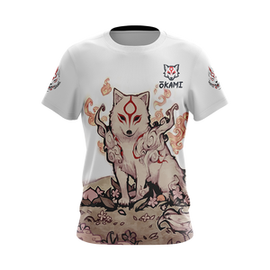 Okami New Unisex 3D T-shirt   