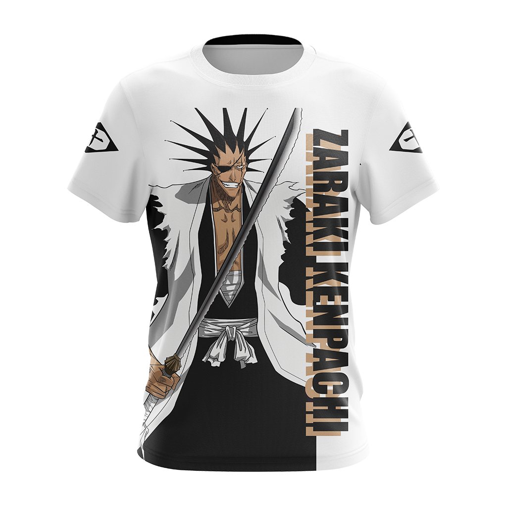 Bleach - Zaraki Kenpachi New Style Unisex 3D T-shirt   