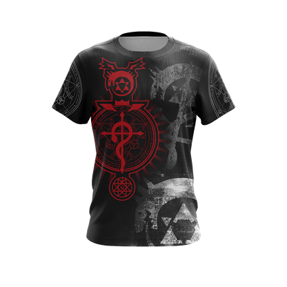 Fullmetal Alchemist symbols Unisex 3D T-shirt   