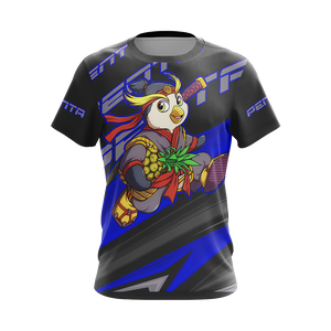 Crash Bandicoot Penta Penguin Unisex 3D T-shirt   