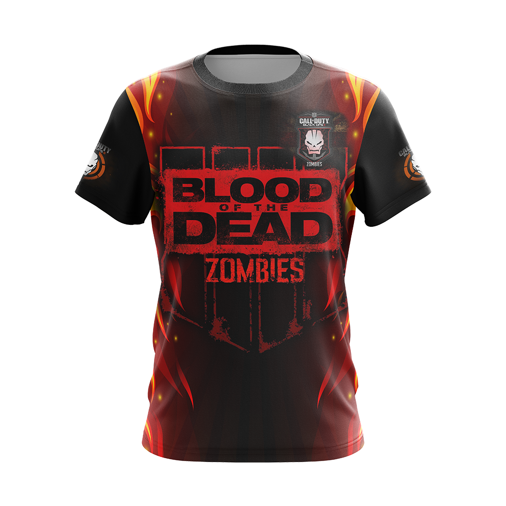 Call of Duty: Black Ops Zombies Unisex 3D T-shirt   
