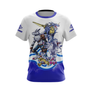 Digimon Gabumon Evaluation Unisex 3D T-shirt   