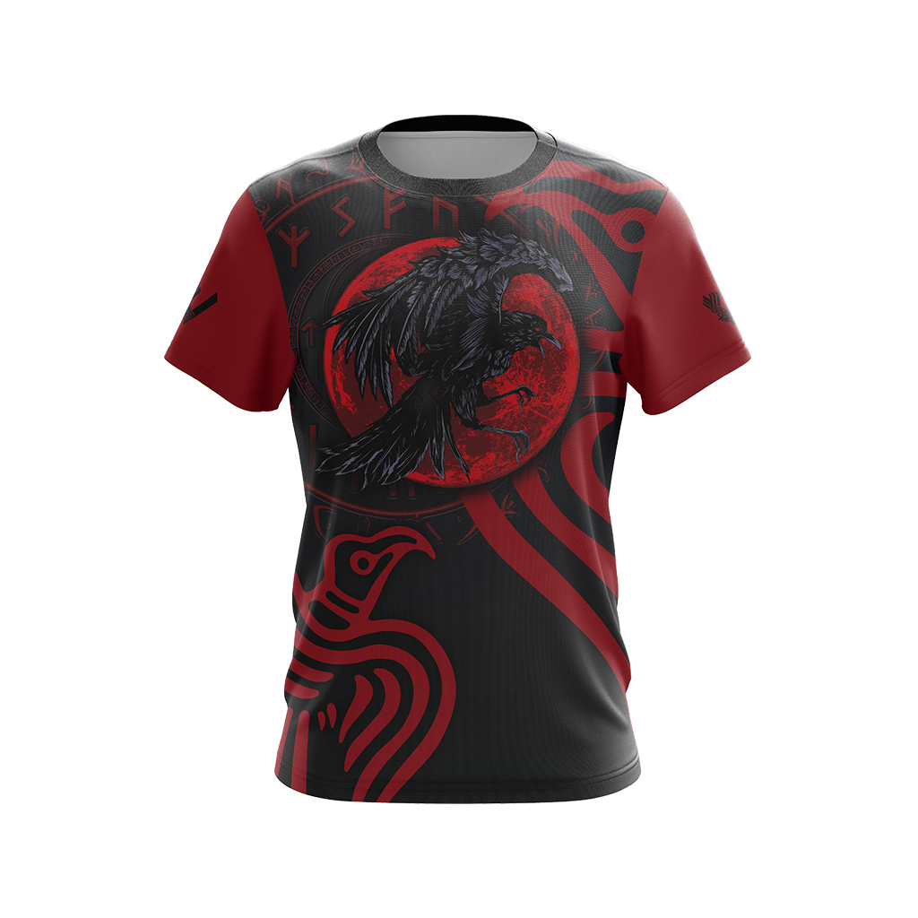 Vikings - Ravens Unisex 3D T-shirt   