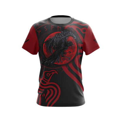 Vikings - Ravens Unisex 3D T-shirt   