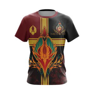 Warcraft Crest Of Sin'Dorei Style Unisex 3D T-shirt   