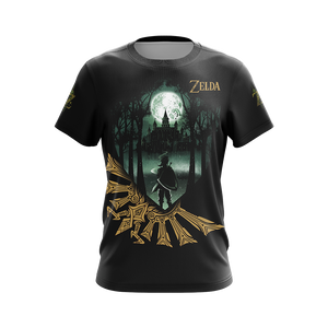 The Legend Of Zelda Unisex 3D T-shirt Zip Hoodie   