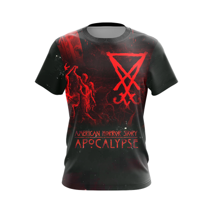 American Horror Story Apocalypse Unisex 3D T-shirt   