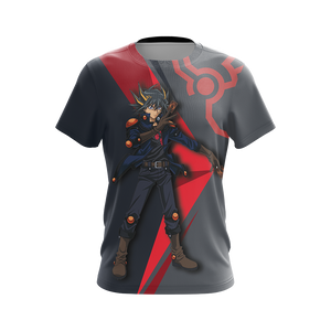 Yu-Gi-Oh! Fudo Yusei New Style Unisex 3D T-shirt   