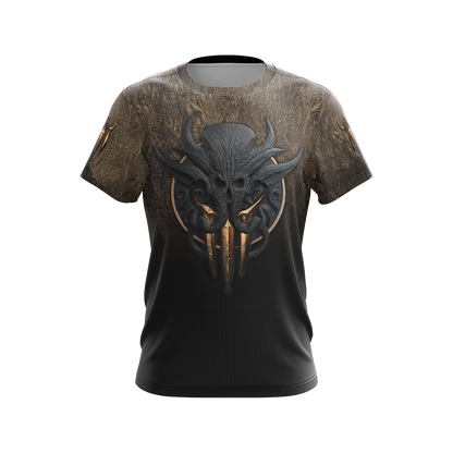 Baldur's Gate 3 Symbol Unisex 3D T-shirt Zip Hoodie   