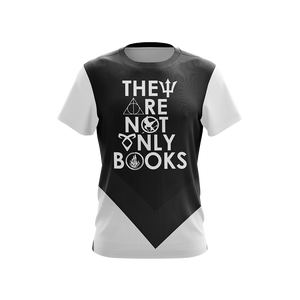 Multifandom - They Are Not Only Books Unisex 3D T-shirt   