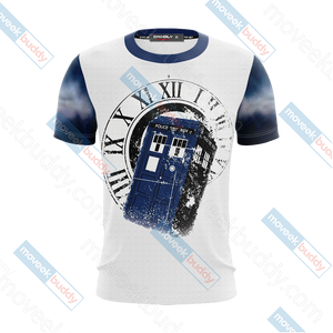 Doctor Who Tardis New Unisex 3D T-shirt   