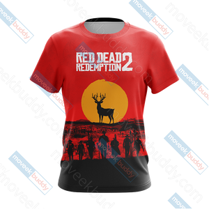 Red Dead Redemption 2 New Look Unisex 3D T-shirt   