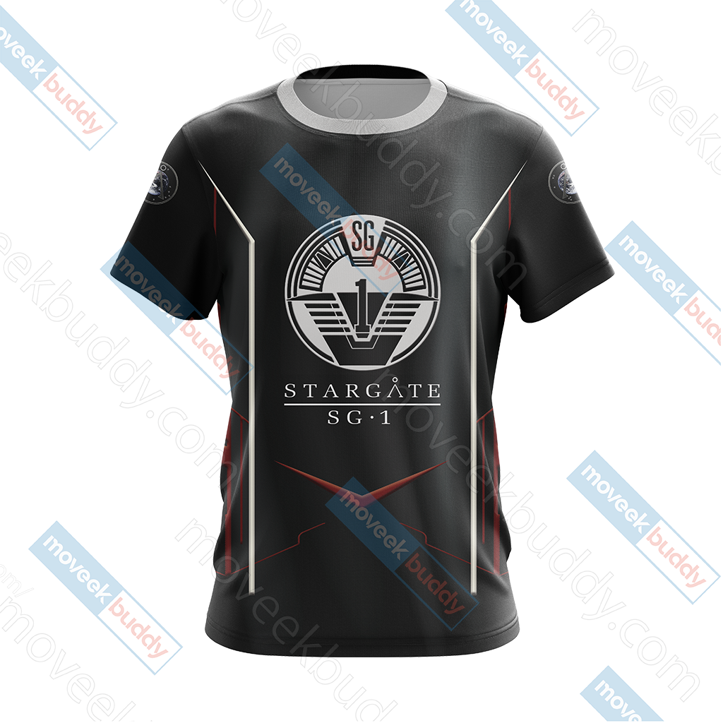 Stargate SG-1 Unisex 3D T-shirt   