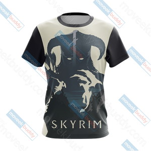 The Elder Scrolls: Skyrim Unisex 3D T-shirt   