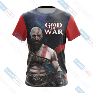 God Of War - Kratos New Collection Unisex 3D T-shirt   