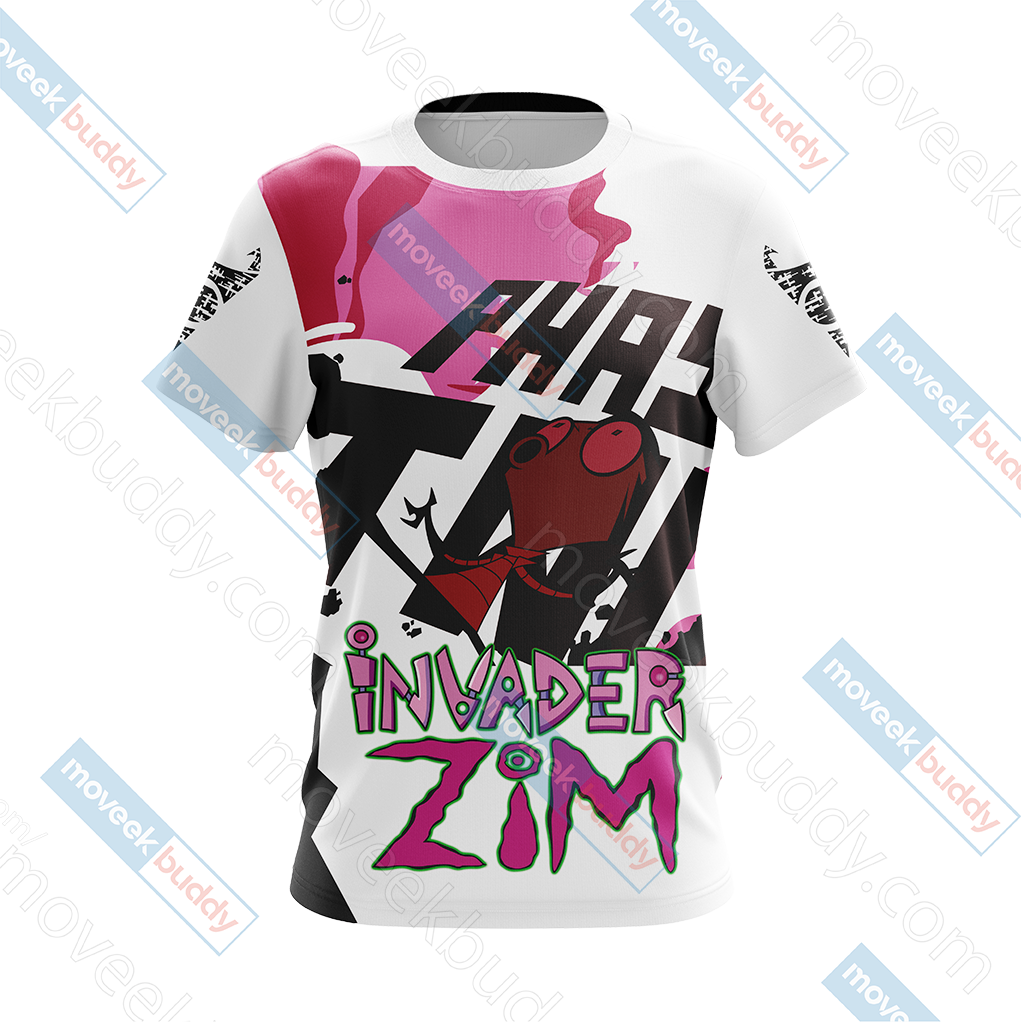 Invader ZIM Unisex 3D T-shirt   