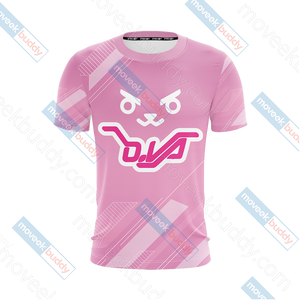 Overwatch D.Va Unisex 3D T-shirt   