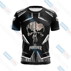 The Punisher New Unisex 3D T-shirt   