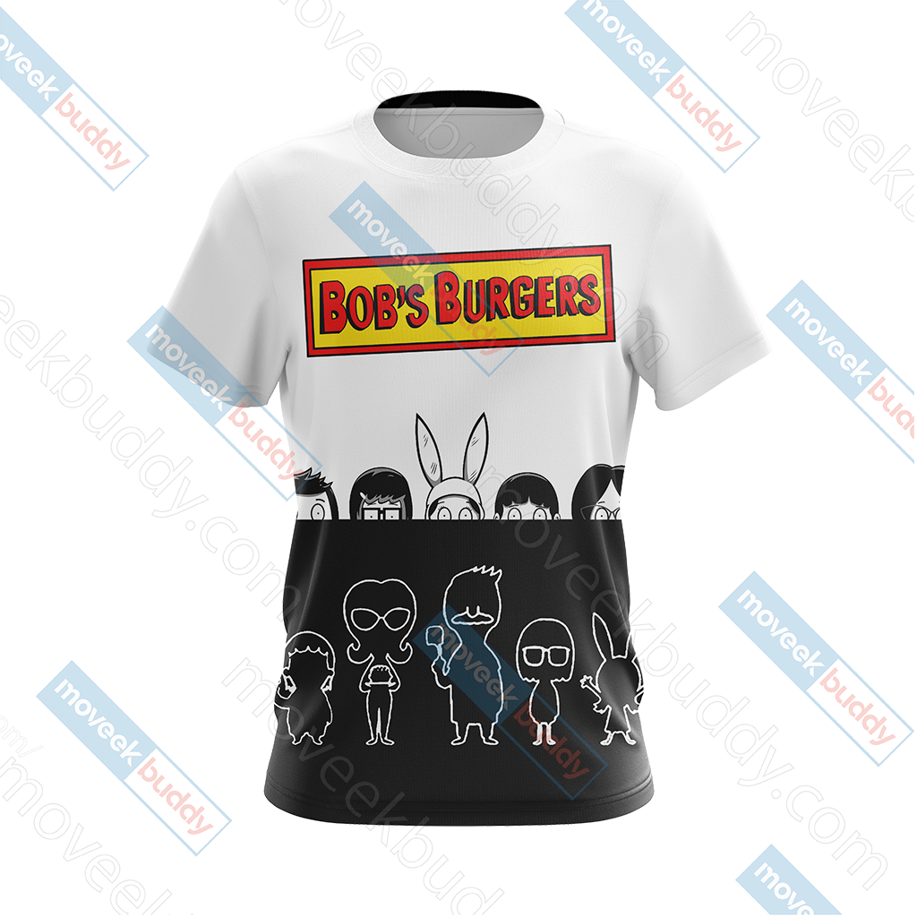 Bob's Burgers Unisex 3D T-shirt   
