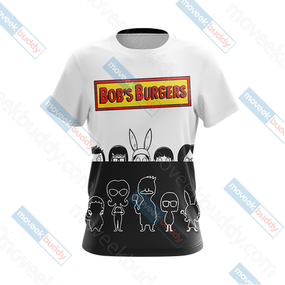Bob's Burgers Unisex 3D T-shirt   