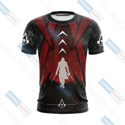 Assassin's Creed Black Flag Unisex 3D T-shirt   