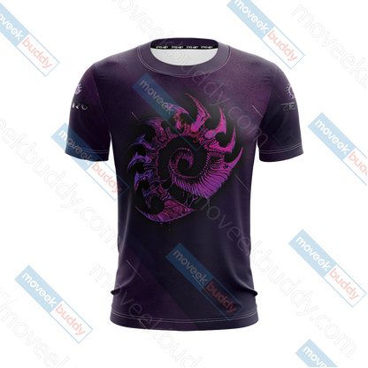 StarCraft - Zerg Symbol Unisex 3D T-shirt   