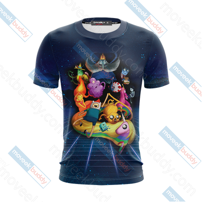 Adventure Time Unisex 3D T-shirt   