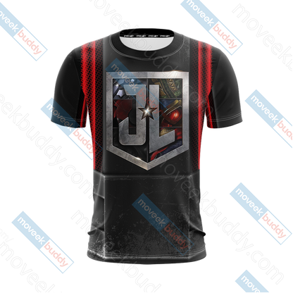 Justice League Unisex 3D T-shirt   