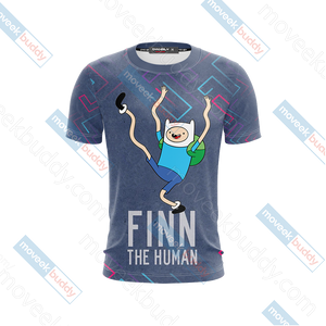 Adventure Time - Finn The Human Unisex 3D T-shirt   