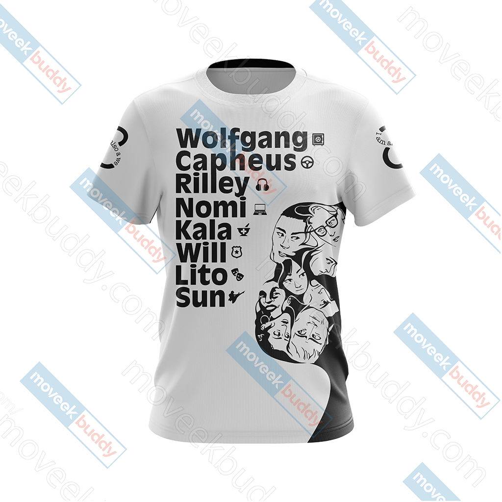 Sense8 New Style Unisex 3D T-shirt   