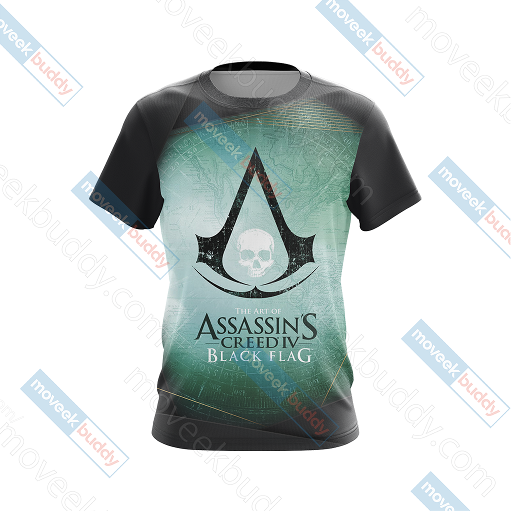 Assassin's Creed IV Black Flag New Unisex 3D T-shirt   