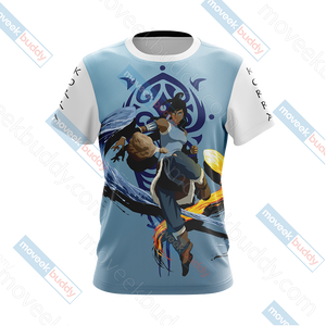 Legend Of Korra - Raava Symbol Unisex 3D T-shirt   