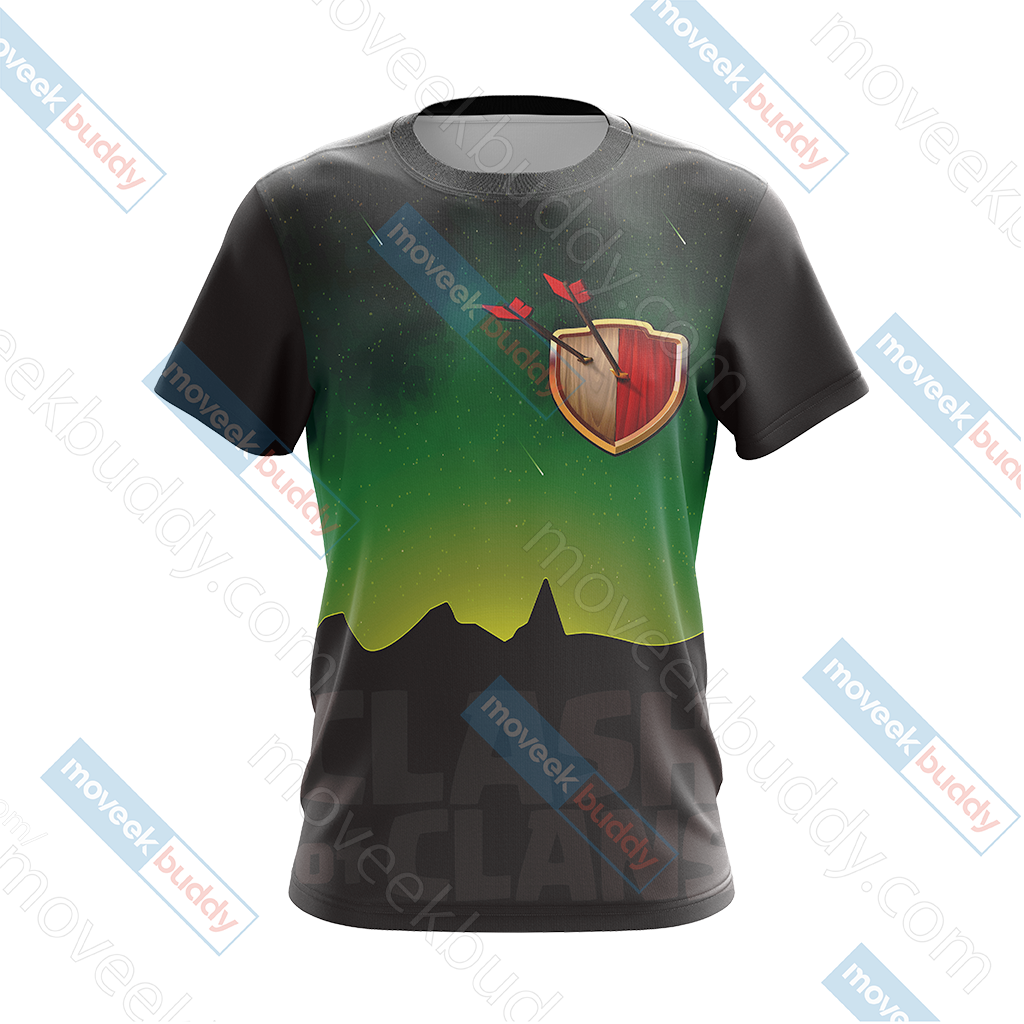 Clash of Clans Unisex 3D T-shirt   