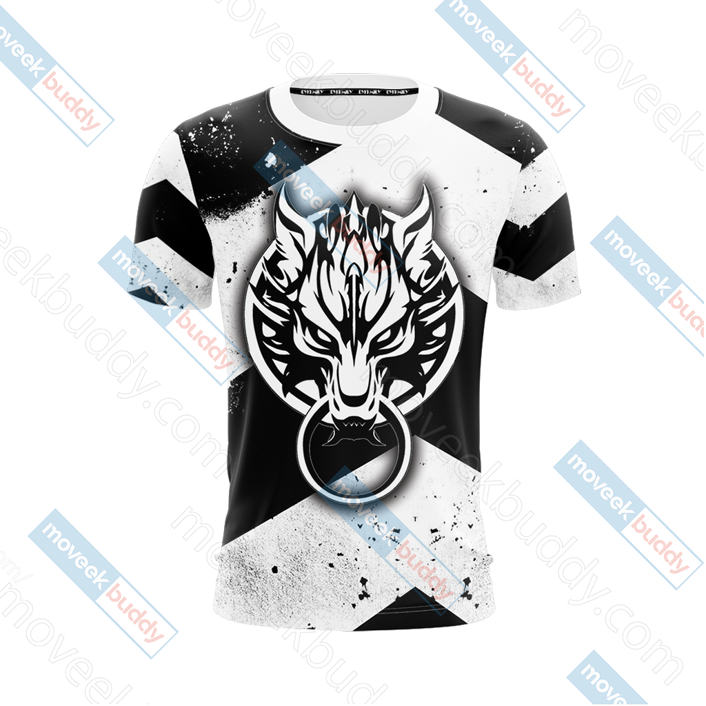 Final Fantasy 7 - Fenrir New Unisex 3D T-shirt   