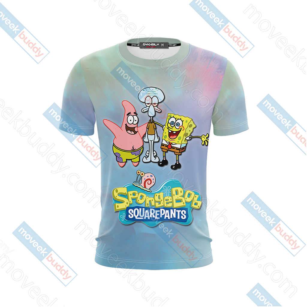 SpongeBob SquarePants Unisex 3D T-shirt   