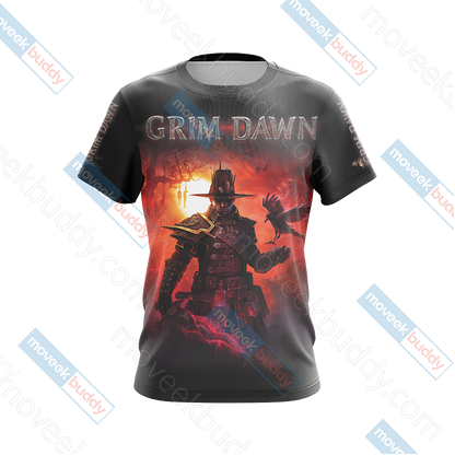 Grim Dawn Unisex 3D T-shirt   